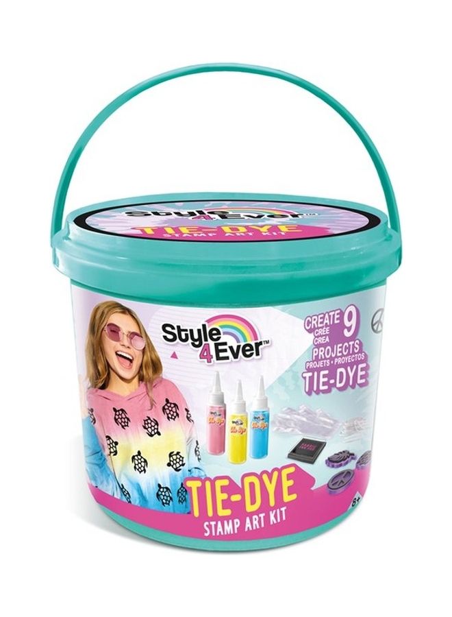 Canal Toys Tie Dye Bucket 18x18x18cm  - Image 1