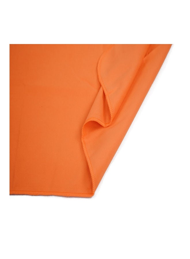 Discovery Quick Drying Towel With Carrying Bag Orange 80cm  - Image 5