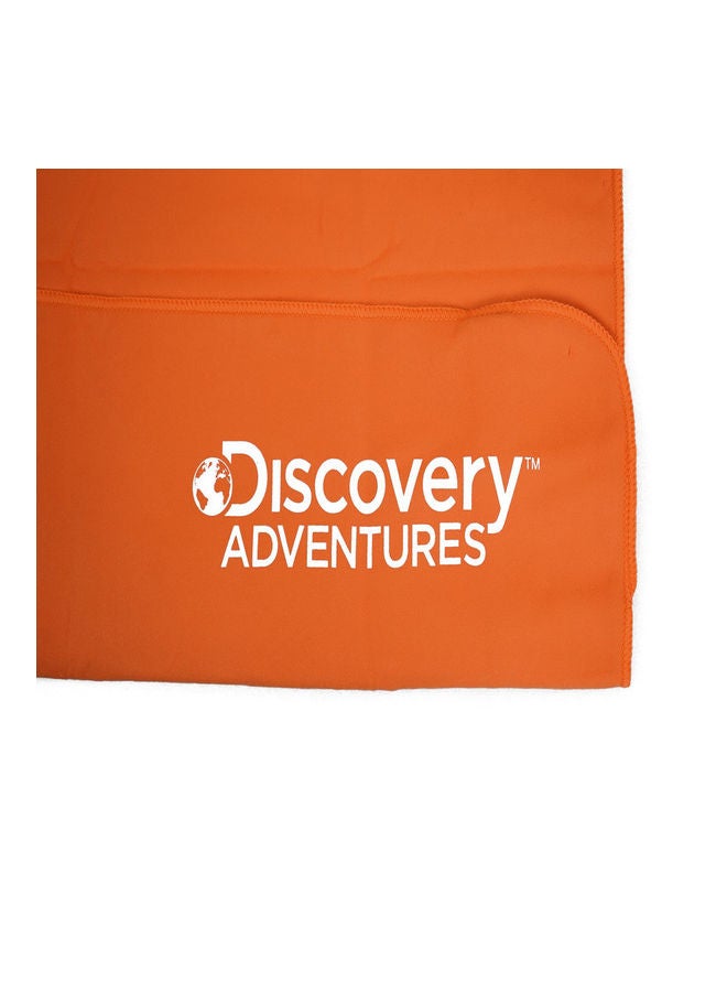 Discovery Quick Drying Towel With Carrying Bag Orange 80cm  - Image 3