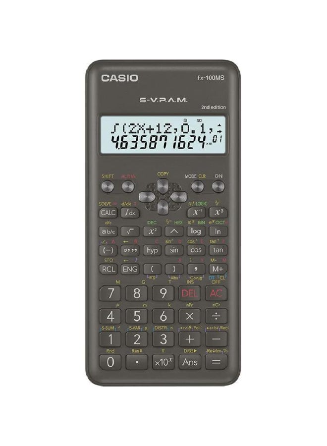 CASIO Scientific Calculator Black 