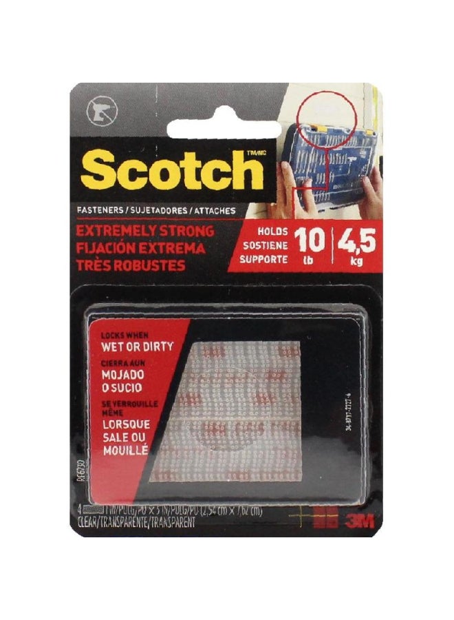 Scotch Extreme Heavy Duty Strip Fastener Clear - Image 1