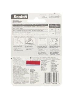 سكوتش Scotch Extreme Heavy Duty Strip Fastener Clear  - Image 2