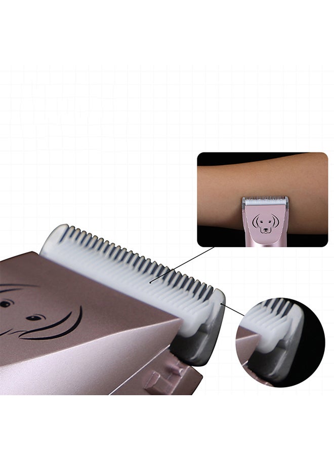 EzzySo Portable Pet Grooming Hair Trimmer Gold/Black 4.5x19.5cm - Image 4