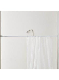 Home Box Granta Shower Curtain Pole White 240cm  - Image 4