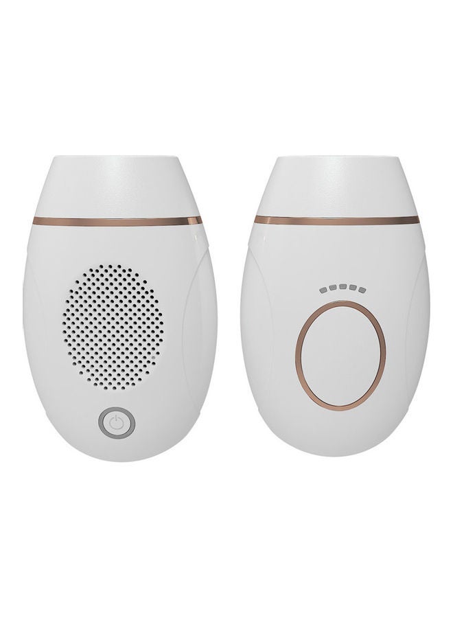 EzzySo Electric Painless Laser Hair Removal Device White/Golden - Image 2
