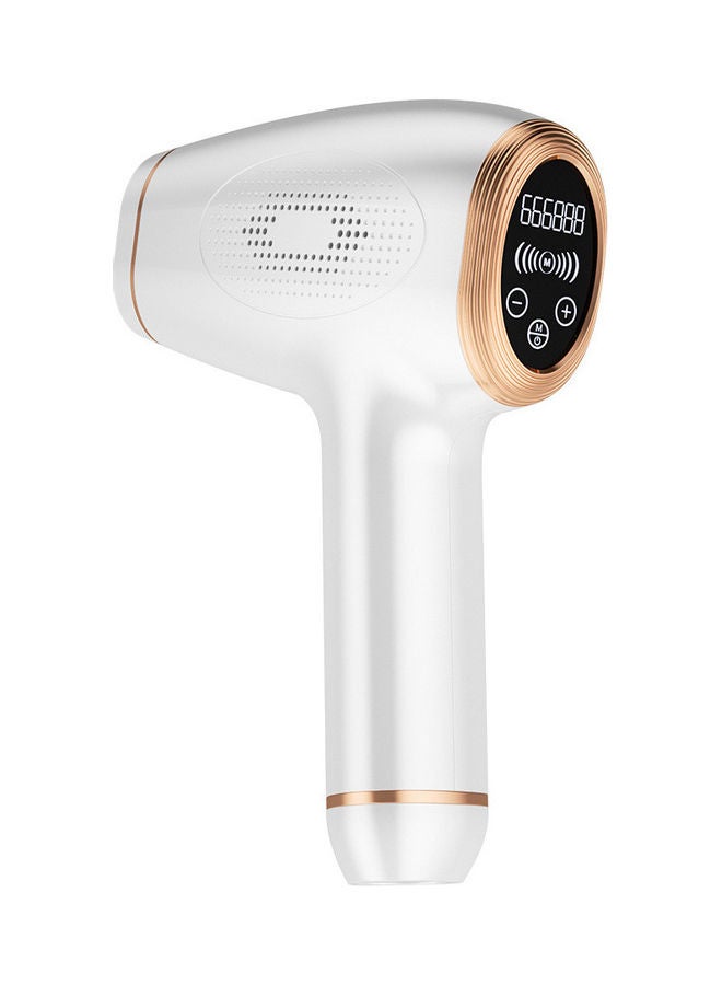 EzzySo IPL Pulse Painless Laser Hair Removal Device White/Golden - Image 1