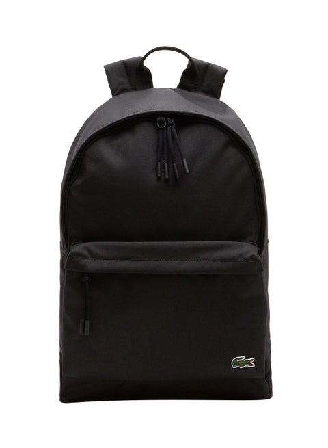 Logo Embroidered Backpack Black