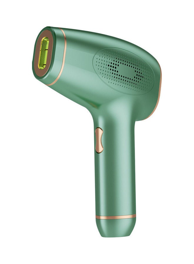 EzzySo IPL Pulse Painless Laser Hair Removal Device Green/Golden - Image 1