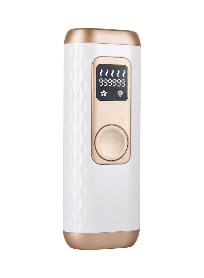 EzzySo Five Speed Adjustment Digital Hair Removal Laser Machine White/Golden - Image 1