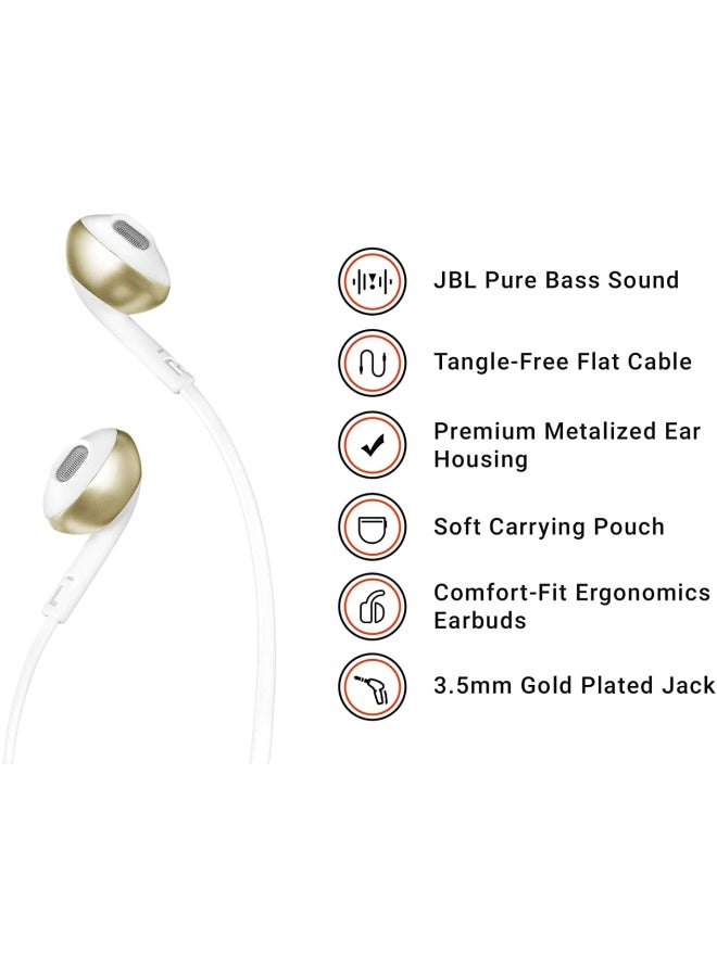جي بي إل سماعات أذن سلكية طراز T205 أبيض - Image 5
