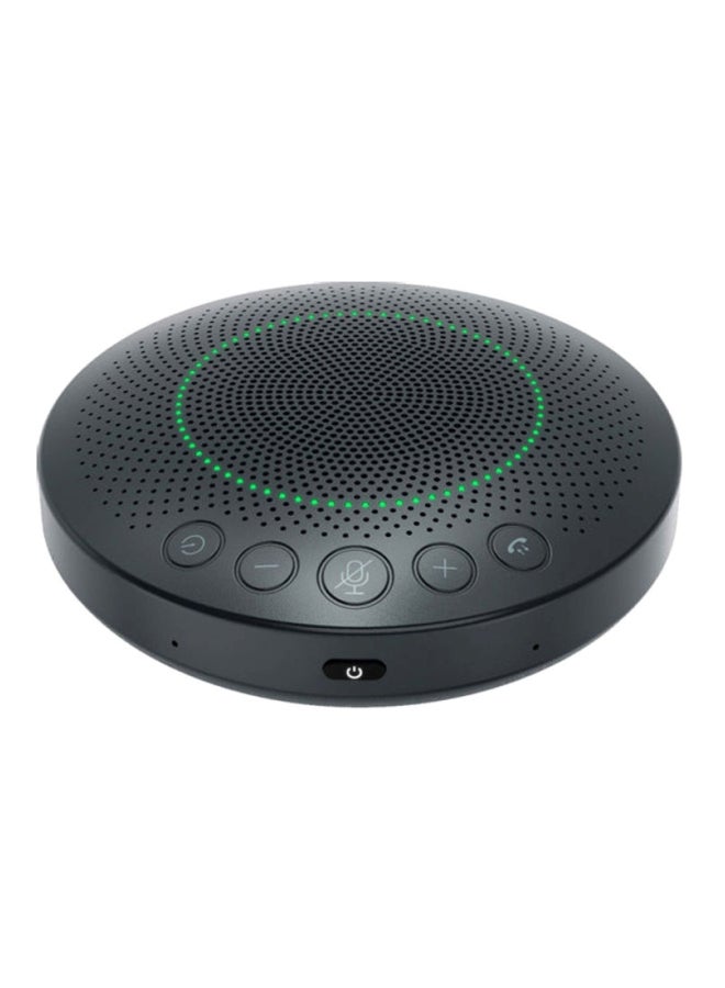 أيبيسي ميكروفون بمكبر صوت مزود بوصلة USB أسود - Image 2