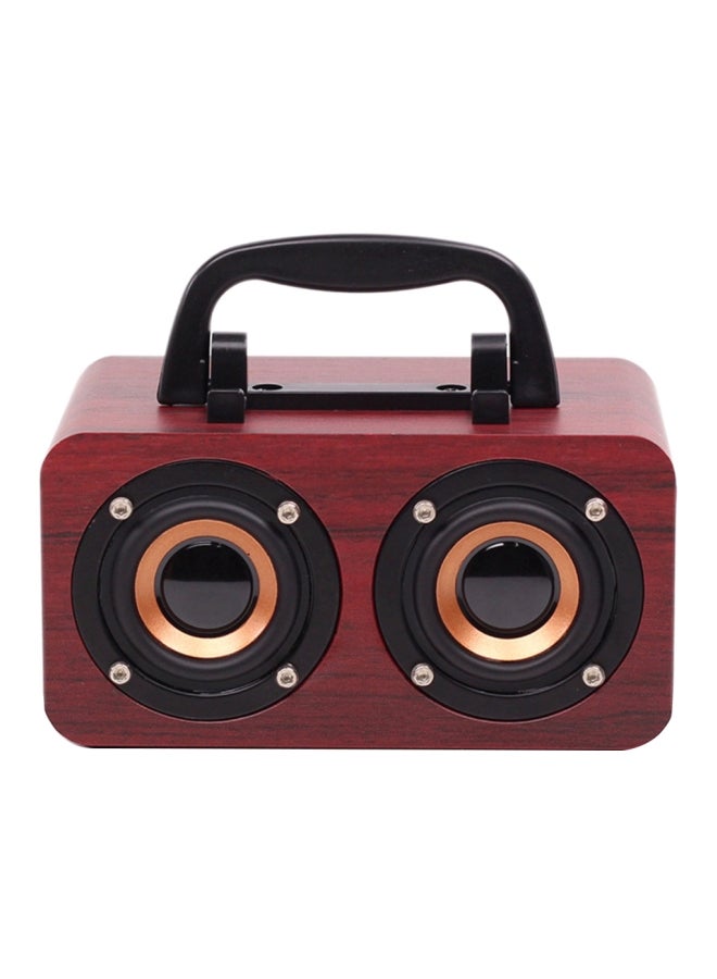 Muslady Portable Bluetooth Wireless Speaker I8056R-A Red/Black - Image 1
