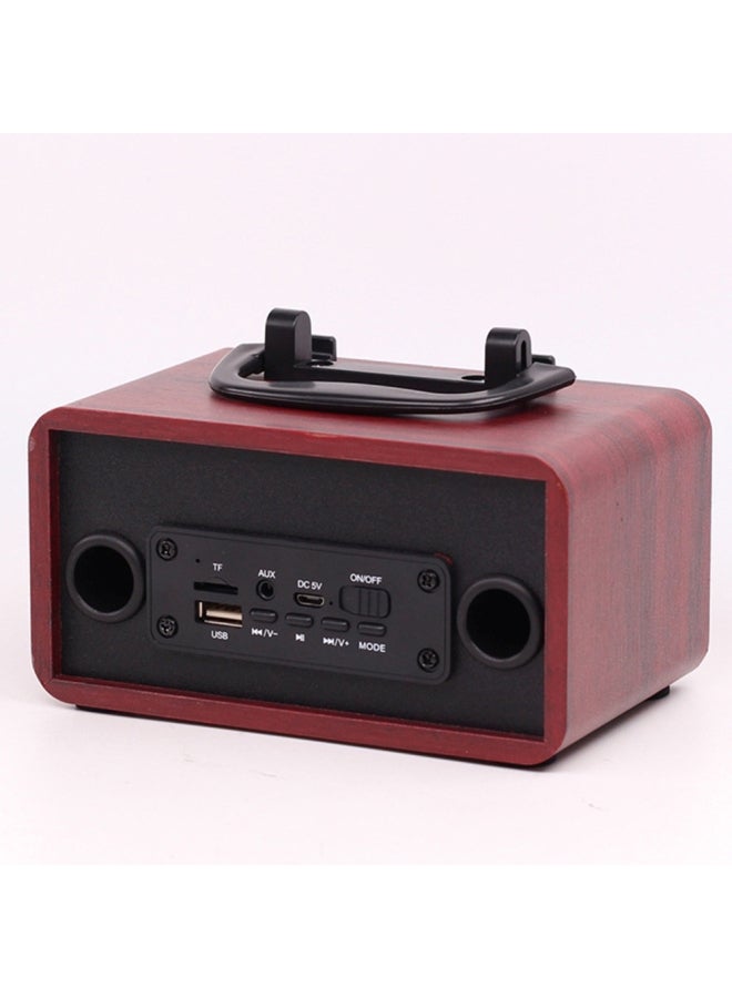 Muslady Portable Bluetooth Wireless Speaker I8056R-A Red/Black - Image 3