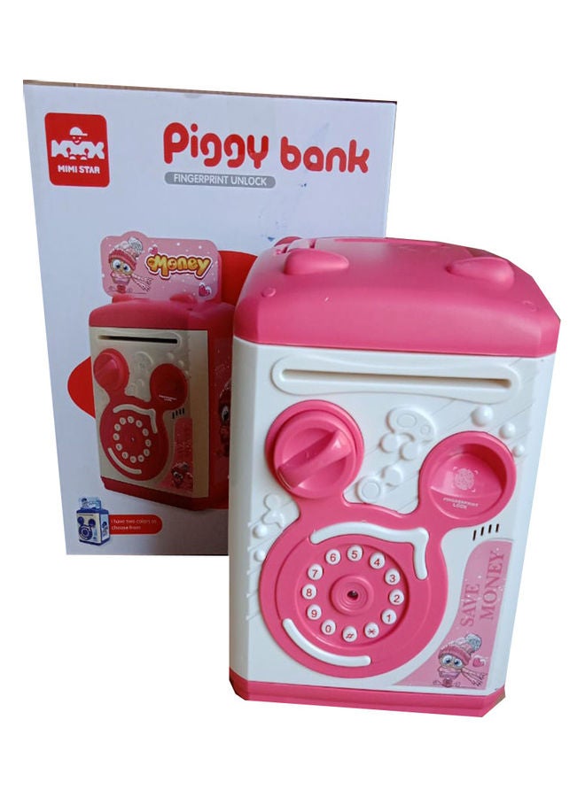 Piggy Saving Money Bank With Fingerprint And Password Unlock - Image 2