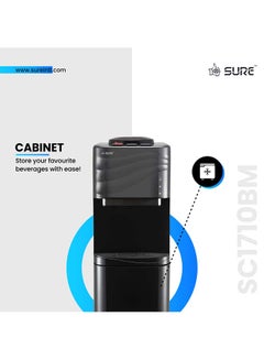 Sure Top Load Water Dispenser SC1710BM Black  - Image 4
