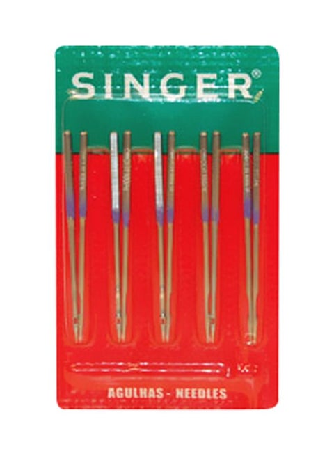 10-Piece Sewing Needle Set Silver