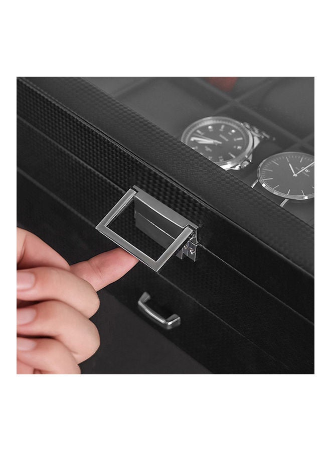 Generic - Men's Watch Box With Valet Drawer For Men - Image 1