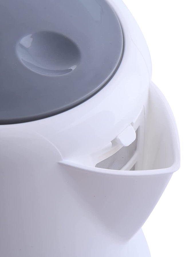 جانو غلاية ماء جانو العملاقة 3 لتر 1850 - نسخة أصلية 3 L 2800 W JN1850 أبيض/رمادي - Image 4