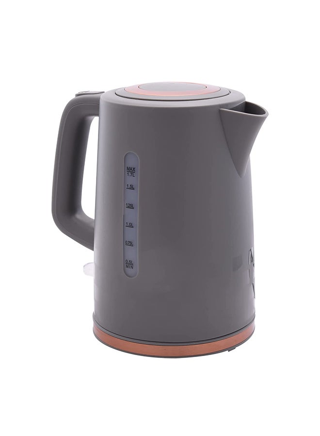 Alsaif Tornado Electric Kettle 1.7 L 2200 W 91636/4/1gy Grey - Image 3