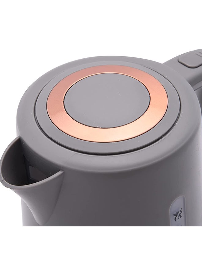 Alsaif Tornado Electric Kettle 1.7 L 2200 W 91636/4/1gy Grey - Image 4