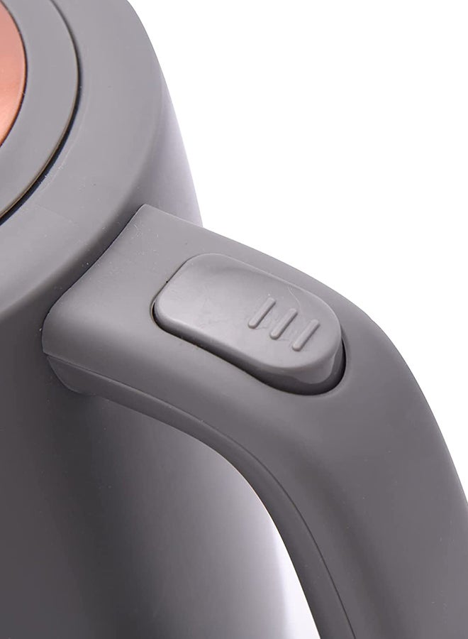 Alsaif Tornado Electric Kettle 1.7 L 2200 W 91636/4/1gy Grey - Image 5