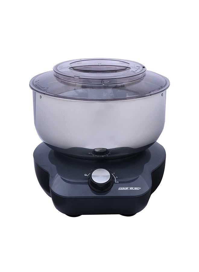 ألسيف إليك خلاط طعام احترافي كهربائي كراون سعة 5 لتر وقدرة 650 وات 5.0 L 650.0 W E02221/GY رمادي فضي - Image 4