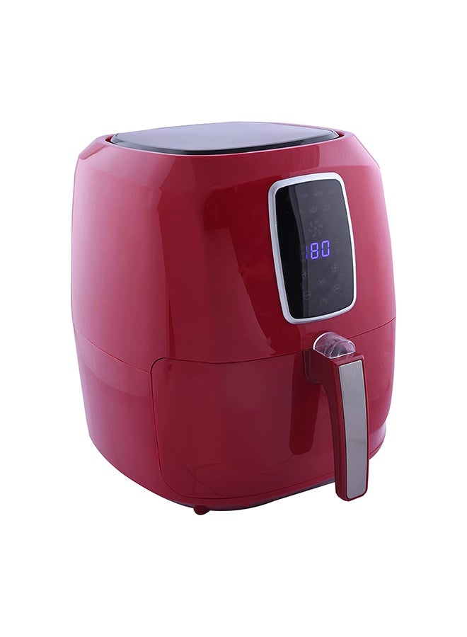 ألسيف إليك مقلاة هوائية سعة 6 لترات 6 L 1800 W AL7205 أحمر وأسود  - Image 2