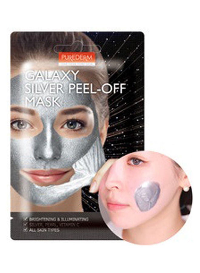 Purederm Galaxy Silver Peel-Off Mask Grey 10grams