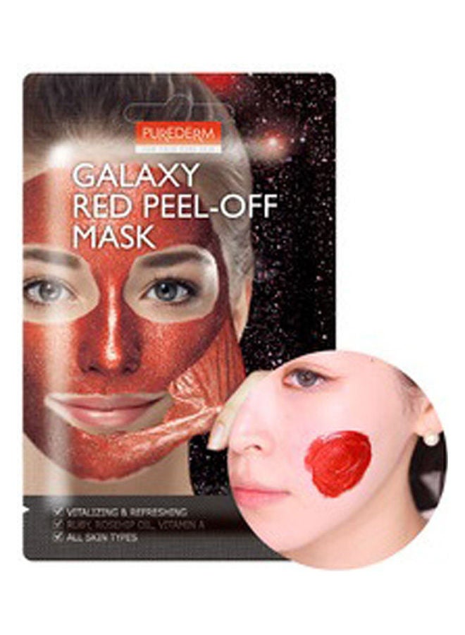 Purederm Galaxy Peel-Off Mask 10g Red 10grams