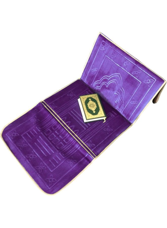 Fabienne Foldable Prayer Mat Purple 112x54cm  - Image 1