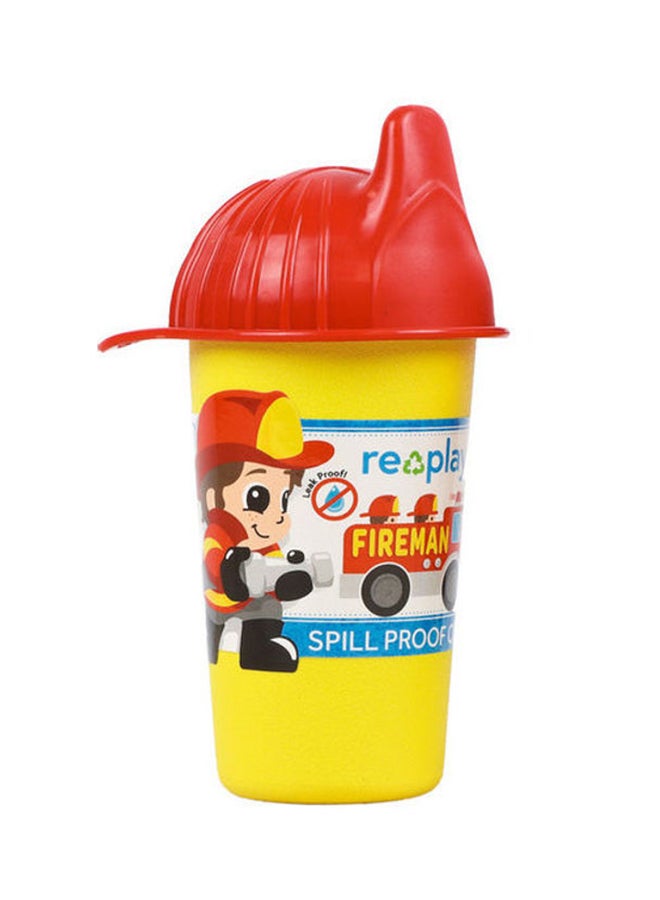 Fireman No-Spill Sippy Cup - 10oz - Red/Yellow - v1624955491/N48603672A_1