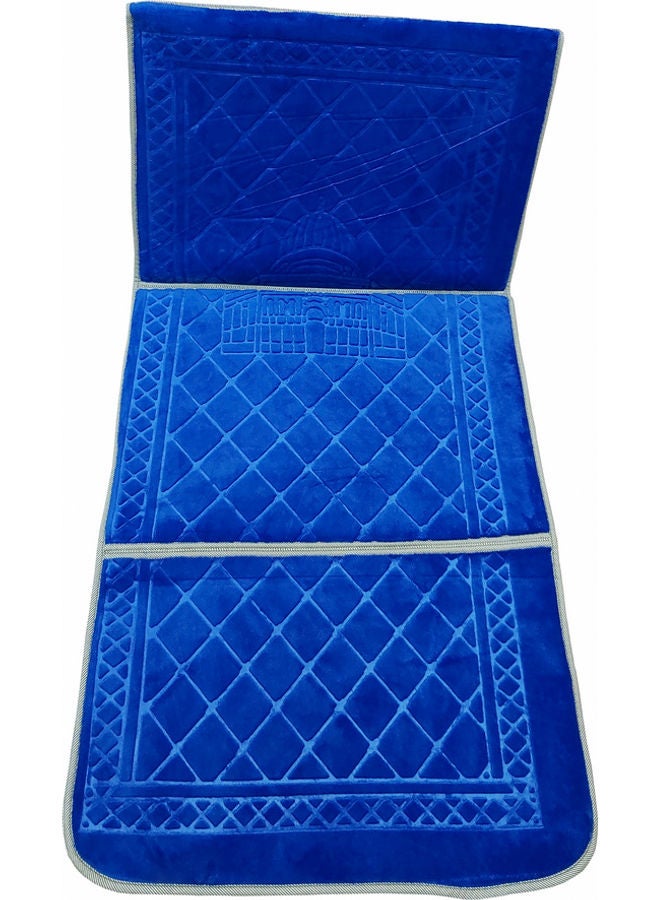 Foldable Prayer Mat Persian Blue 110x55cm - v1624957582/N48627505A_2