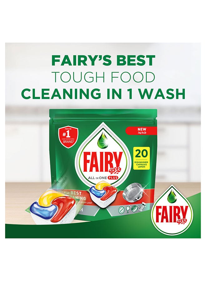 Fairy All In One Plus Dishwasher Capsules 100 Count  - Image 2