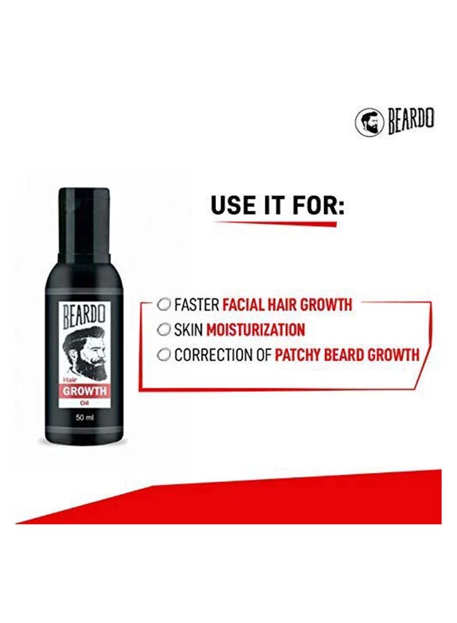 BEARDO - Beard N Hair Growth Oil 50ml - Image 1
