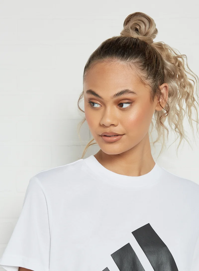 Adidas Future Icons Logo Graphic T-Shirt White