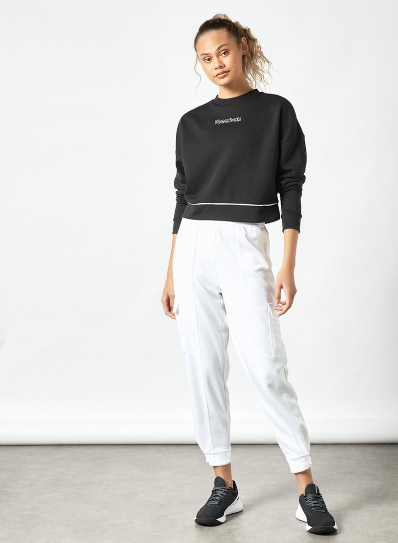 Reebok - Piping Pack Sweatshirt Black - Image 1