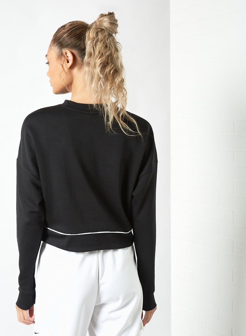 Reebok - Piping Pack Sweatshirt Black - Image 1