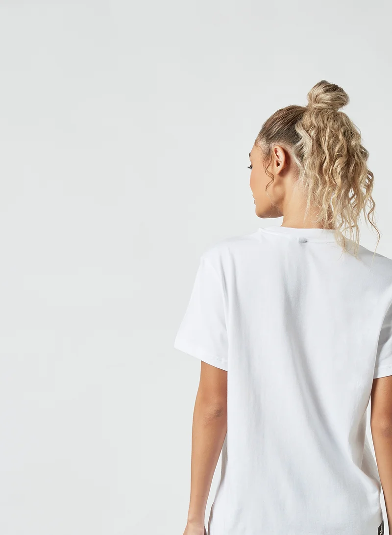 Adidas Future Icons Logo Graphic T-Shirt White