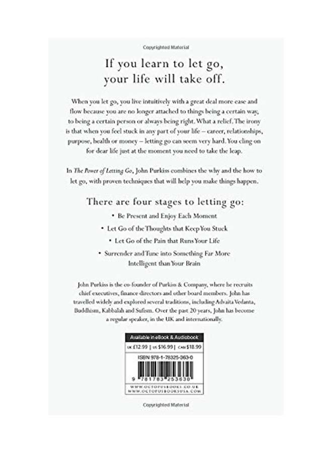 The Power Of Letting Go Hardcover English by Purkiss, John - 38535  - Image 2
