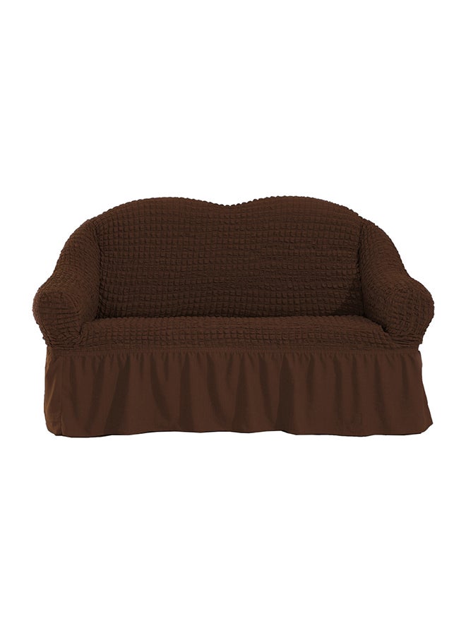 Fabienne - Two Seater Sofa Cover Brown 170x100x100cm - Image 1