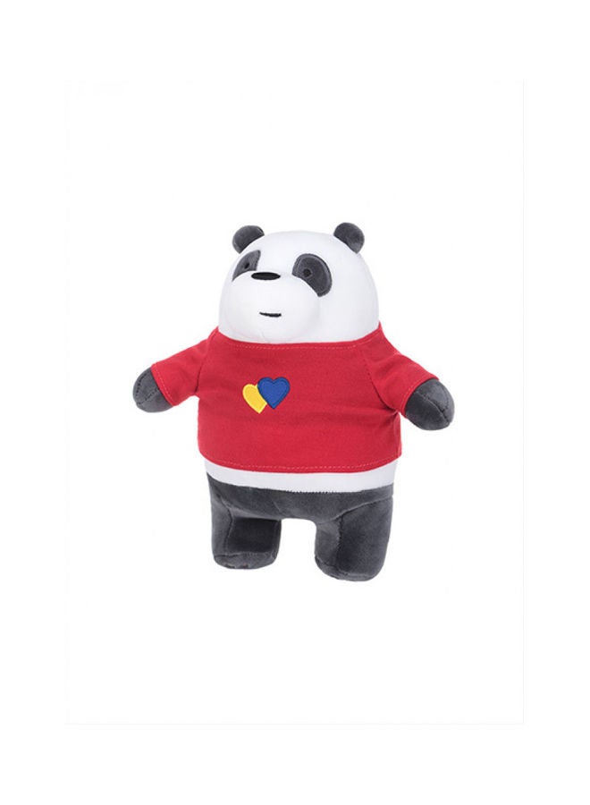 Miniso Bears Panda Doll in Red Dress 23cm - Image 1