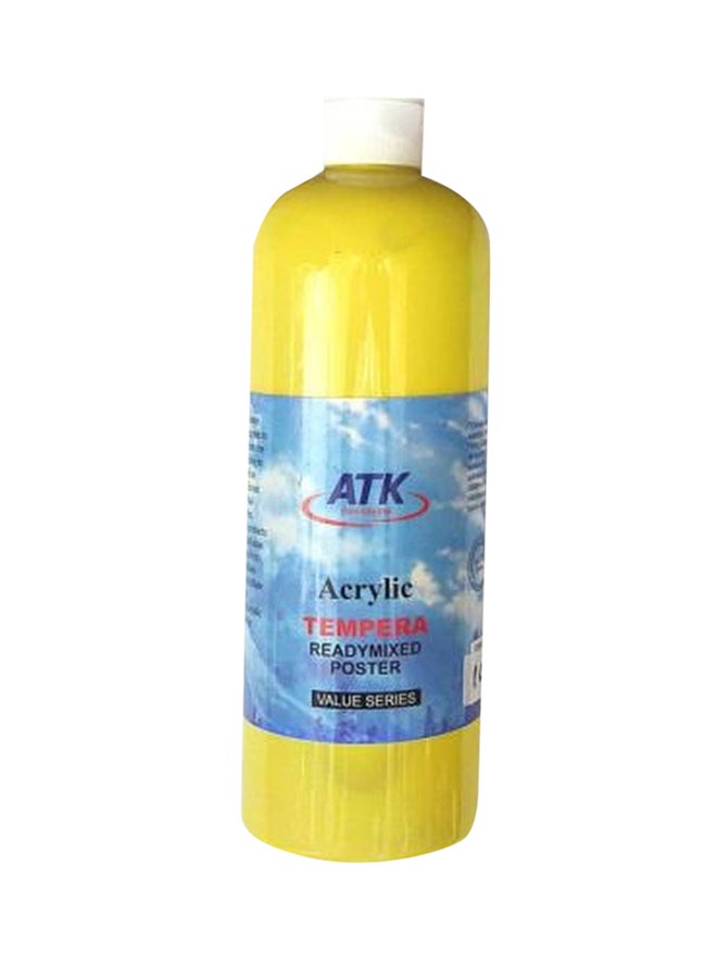 Acrylic Tempera Ready Mixed Poster Colour Yellow