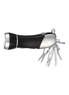 Generic Car Multi-Function Eight-In-One Safety Hammer Life-Saving Hammer Car Escape Hammer Broken Window Emergency Tool Auto Supplies Black/Silver 17.2x4.7x4.7cm  - Image 1