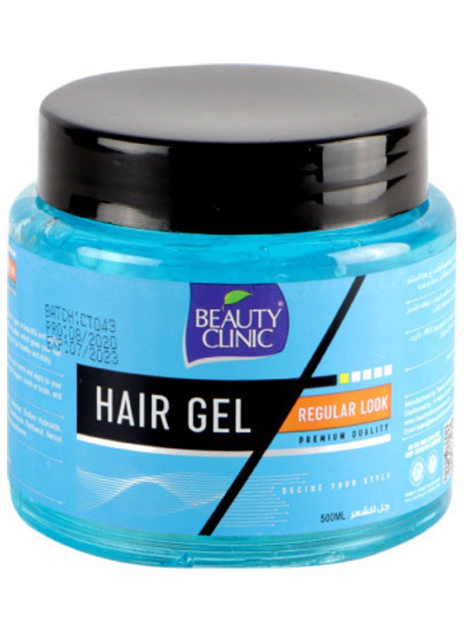 Beauty Clinic Regular Look Hair Gel Clear 500ml - Image 1