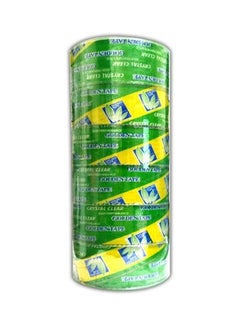 Set Of Crystal Tape 6 Units Clear 188x304x1.5mm