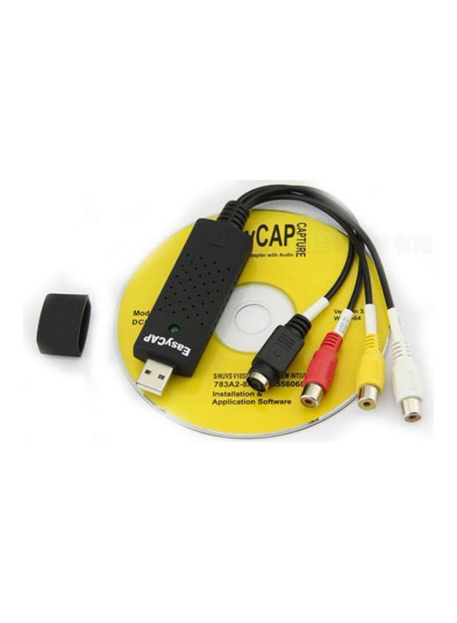 Sihang Usb 2.0 Easy Cap Dc60 Tv Dvd Vhs Video Capture Audio Av Capture Multicolour