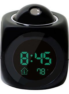 Alarm Clock Multi-Function Digital Lcd Voice Talking Led Projection Temperature Black - v1624969650/N48641324A_2