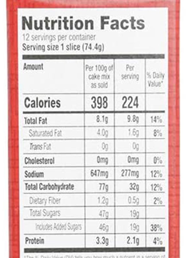 Betty Crocker White Cake Mix 510.0grams  - Image 3