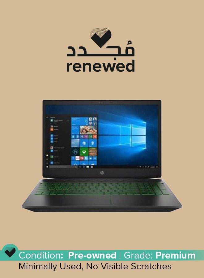 HP - Renewed - Pavilion (2019) 15-bc414nq Gaming Laptop With 15.6-Inch Display,Intel Core i5 Processor/8th Gen/8GB RAM/256GB HDD/4GB Nvidia GTX 1050 Graphics Black Black - Image 1