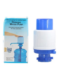 Generic Drinking Manual Water Pump Hi-0334 -White Blue jsj-316-15830768-18 White-Blue  - Image 1